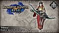 Monster Hunter Rise - "Hinoa" Hunter layered armor set