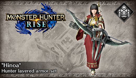 Monster Hunter Rise - "Hinoa" Hunter layered armor set