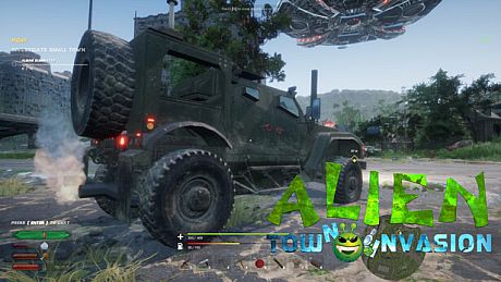 Alien Town Invasion Game