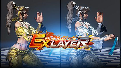 FIGHTING EX LAYER - Color Gold/Silver: Pullum DLC