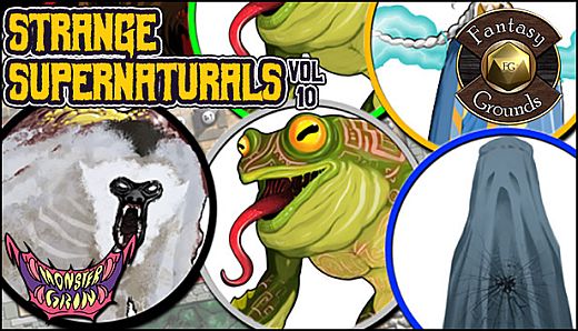 Fantasy Grounds - Strange Supernaturals, Volume 10 (Token Pack)