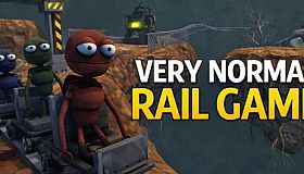 very normal rail game