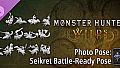 Monster Hunter Wilds - Photo Pose: Seikret Battle-Ready Pose
