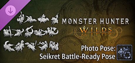 Monster Hunter Wilds - Photo Pose: Seikret Battle-Ready Pose