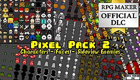 RPG Maker MV - Pixel Pack 2 Characters - Faces - Sideview Enemies