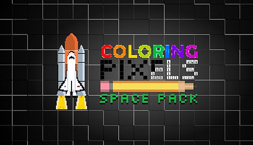 Coloring Pixels - Space Pack