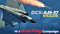 DCS: AJS-37 Viggen - 16-2 Red Flag Campaign