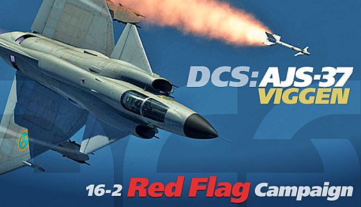 DCS: AJS-37 Viggen - 16-2 Red Flag Campaign