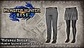 Monster Hunter Rise - "Relunea Bottoms" Hunter layered armor piece