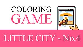 Coloring Game: Little City - No.4