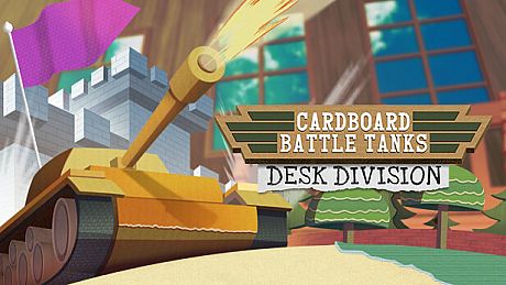 Cardboard Battle Tanks: Desk Division Game