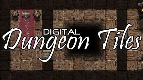 Digital Dungeon Tiles Game