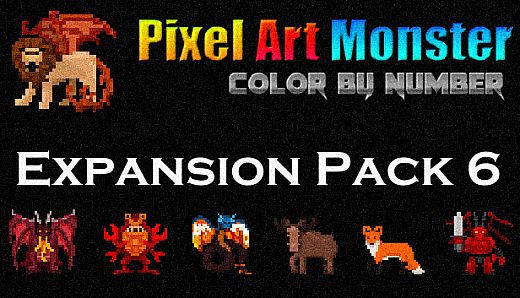Pixel Art Monster - Expansion Pack 6