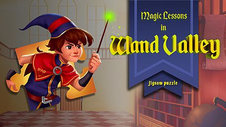 Magic Lessons in Wand Valley - a jigsaw puzzle tale Game