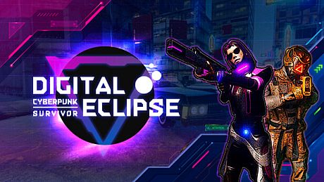 Digital Eclipse: Cyberpunk Survivor Game