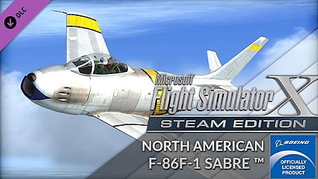 FSX Steam Edition: North American F-86F-1 Sabre Add-On DLC