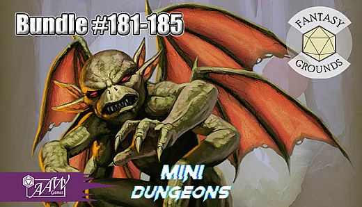 Fantasy Grounds - Mini-Dungeons Bundle #181-185