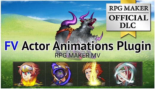 RPG Maker MV - FV Actor Animations Plugin