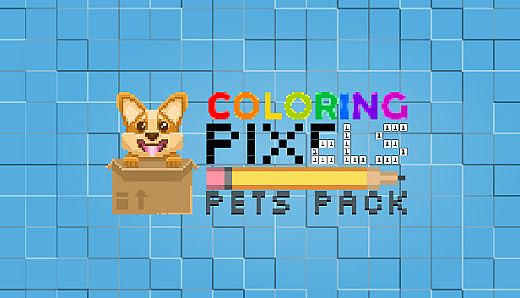 Coloring Pixels - Pets Pack