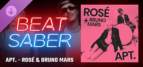 Beat Saber - ROSÉ & Bruno Mars - APT. DLC