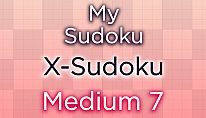 My Sudoku - X-Sudoku Medium 7 für PC kaufen