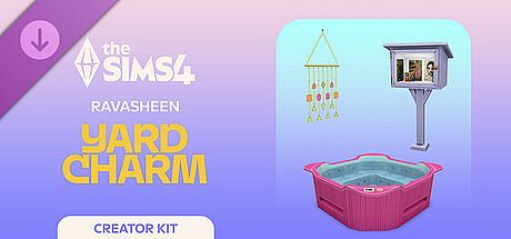 The Sims 4 Yard Charm Kit DLC