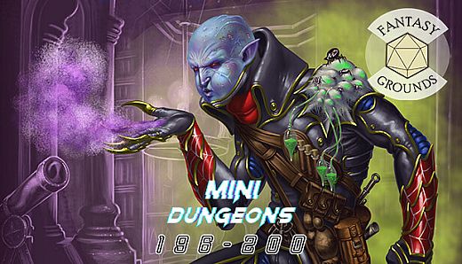 Fantasy Grounds - Mini-Dungeons Bundle #196-200