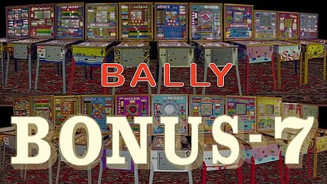 Bingo Pinball Gameroom - Bally Bonus 7 DLC