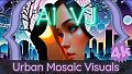 AI-VJ - Urban Mosaic 4k Visuals