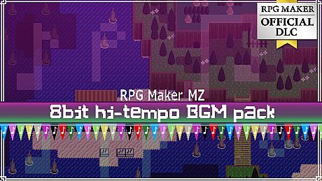 RPG Maker MZ - 8bit hi-tempo BGM pack DLC