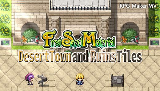 RPG Maker MV - FSM - Desert Town and Ruins Tiles