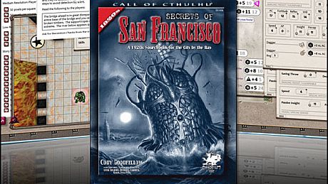 Fantasy Grounds - Call of Cthulhu: Secrets of San Francisco DLC