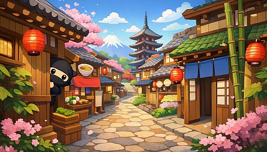 Pixicharm - Hidden Ninja Dojo
