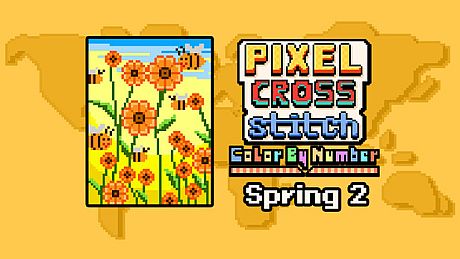 Pixel Cross Stitch - Spring Pack 2 DLC
