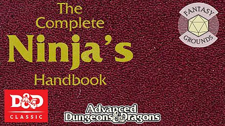 Fantasy Grounds - D&D Classics: Complete Ninja's Handbook (2E) DLC