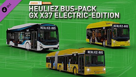 OMSI 2 Add-on Heuliez Bus Pack GX x37 Electric Edition DLC