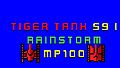 Tiger Tank 59 Ⅰ Rainstorm MP100