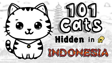 101 Cats Hidden in Indonesia Game