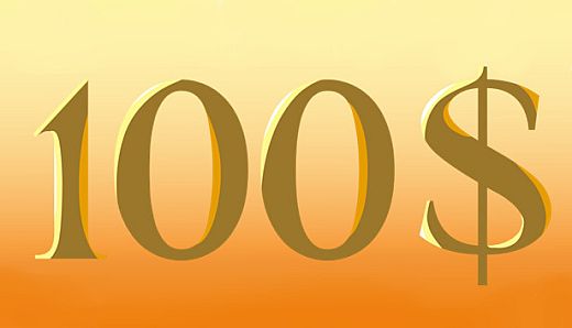 100$