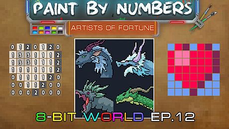 Paint By Numbers - 8-Bit World Ep. 12 DLC