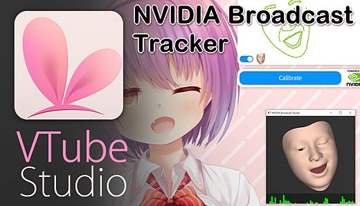 VTube Studio - NVIDIA Broadcast Tracker