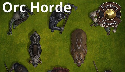 Fantasy Grounds - Jans Token Pack 13 - Orc Horde