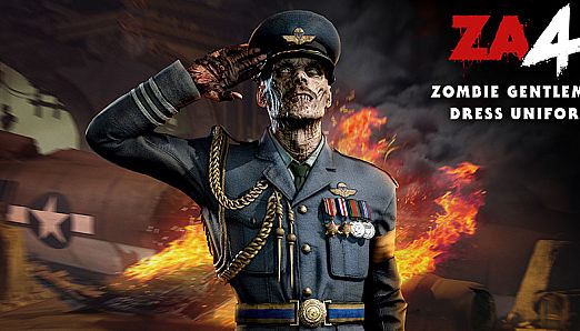 Zombie Gentleman Dress Uniform Character