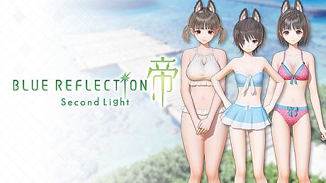 BLUE REFLECTION: Second Light - Kokoro, Kirara & Hiori Costumes - Beachside Puppies DLC