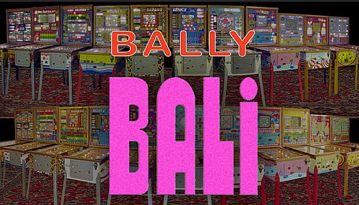 Bingo Pinball Gameroom - Bally Bali