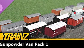Trainz 2022 DLC - UK Gunpowder Van Pack 1