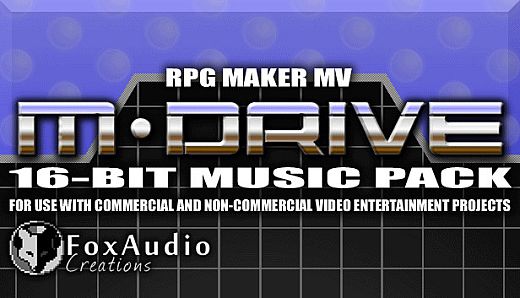 RPG Maker MV - M-DRIVE 16-bit Music Pack