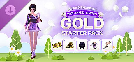MICROVOLTS: Recharged - 2026 SPRING SEASON Starter Pack : Gold DLC