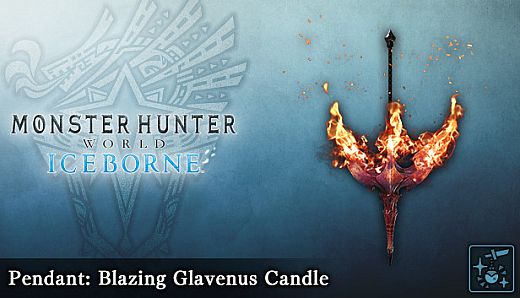 Monster Hunter World: Iceborne - Pendant: Blazing Glavenus Candle