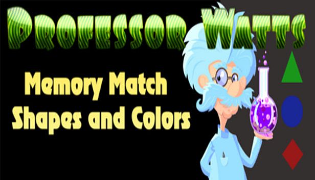 Buy Professor Watts Memory Match: Shapes And Colors